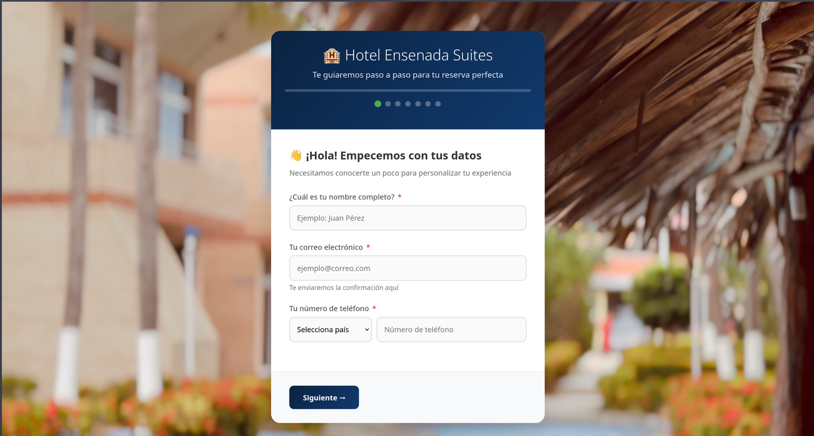 Sistema de Reservas Hotel